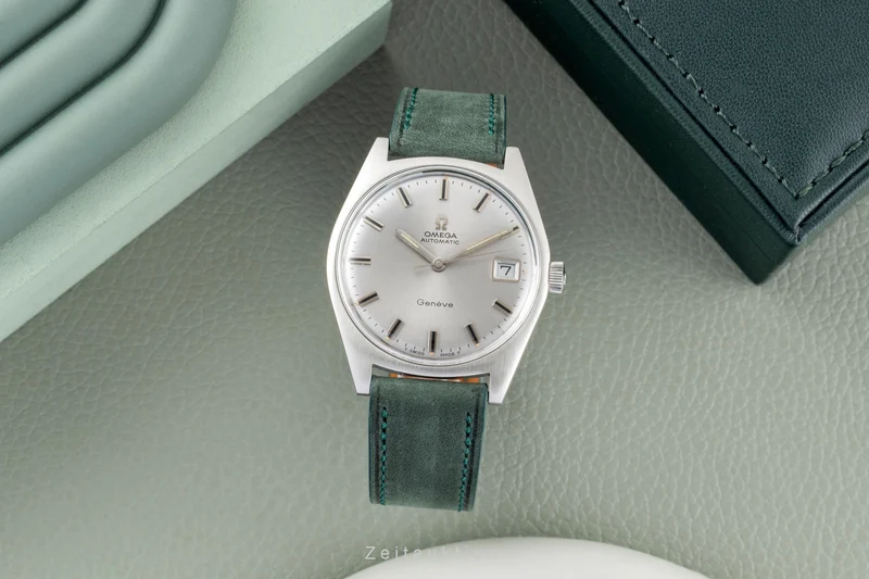 Omega Geneve steel automatic men's watch 166.041 Vintage [2601092]