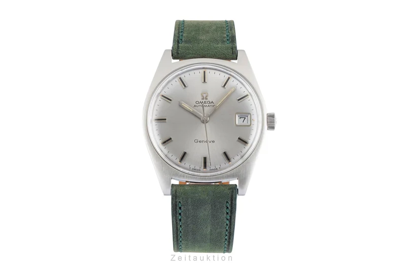 Omega Geneve steel automatic men's watch 166.041 Vintage [2601092]