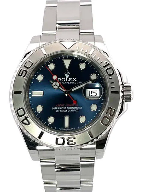 Rolex Yacht-Master 40 Edelstahl - Platin 116622 Blau