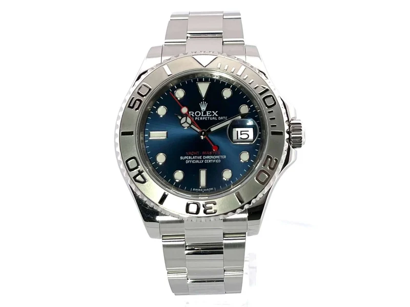 Rolex Yacht-Master 40 Edelstahl - Platin 116622 Blau