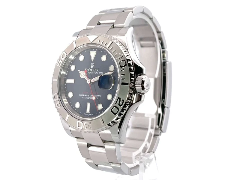 Rolex Yacht-Master 40 Edelstahl - Platin 116622 Blau