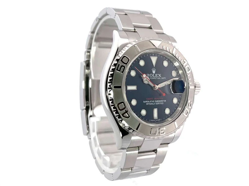 Rolex Yacht-Master 40 Edelstahl - Platin 116622 Blau