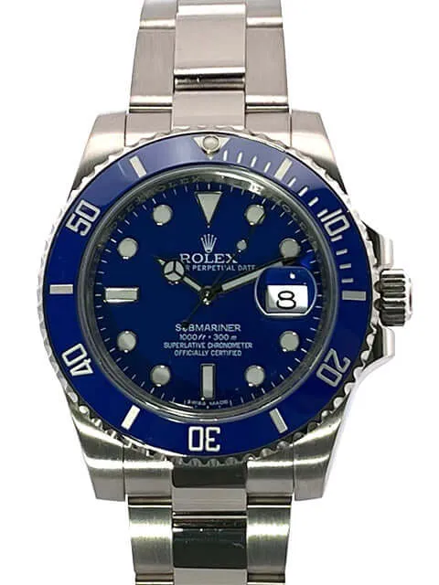 Rolex Submariner Date Weißgold 116619LB Random Serial