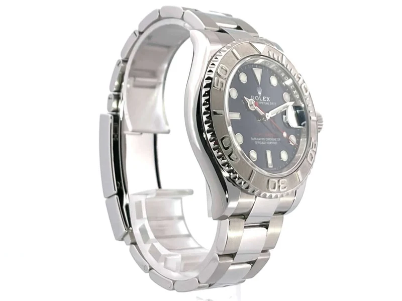 Rolex Yacht-Master 40 Edelstahl - Platin 116622 Blau aus 2017
