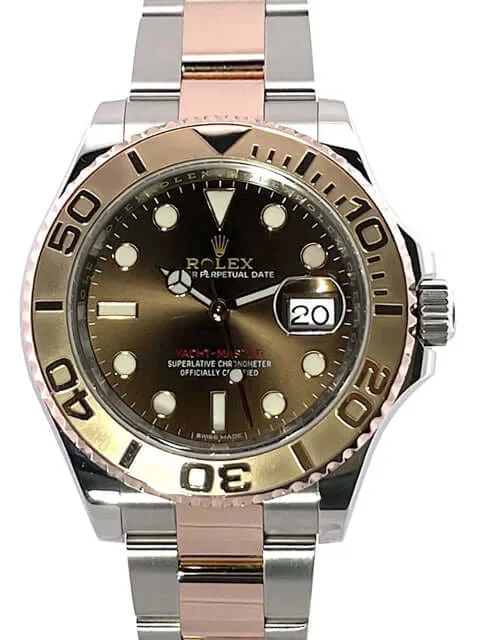 Rolex Yacht-Master 40 Edelstahl Everose-Gold 116621 Choco aus 2017