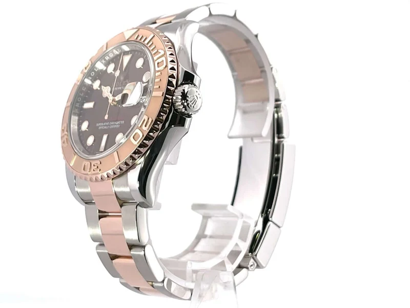 Rolex Yacht-Master 40 Edelstahl Everose-Gold 116621 Choco aus 2017