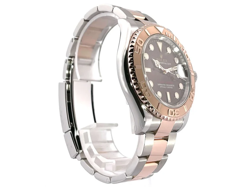 Rolex Yacht-Master 40 Edelstahl Everose-Gold 116621 Choco aus 2017
