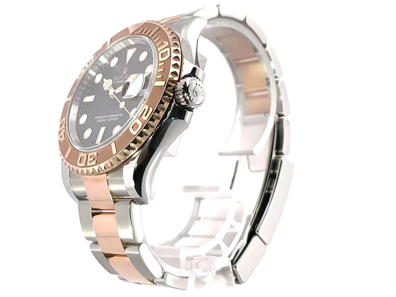 Rolex Yacht-Master 40 Edelstahl Everose-Gold 116621 Schwarz ungetragen 2021