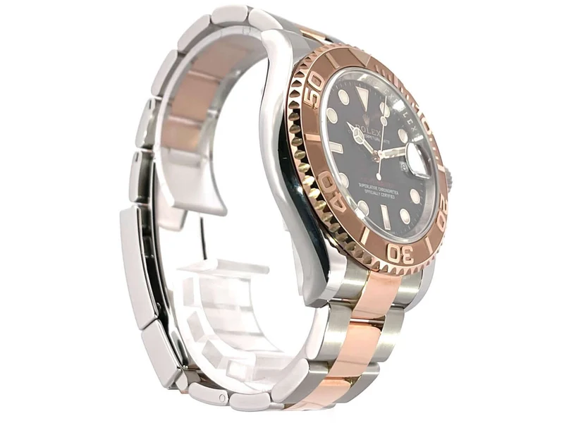 Rolex Yacht-Master 40 Edelstahl Everose-Gold 116621 Schwarz ungetragen 2021