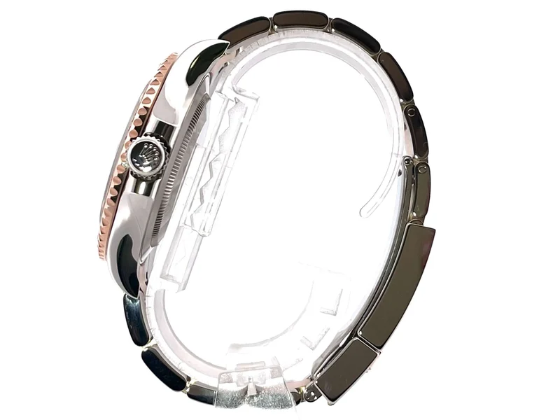 Rolex Yacht-Master 40 Edelstahl Everose-Gold 116621 Schwarz ungetragen 2021