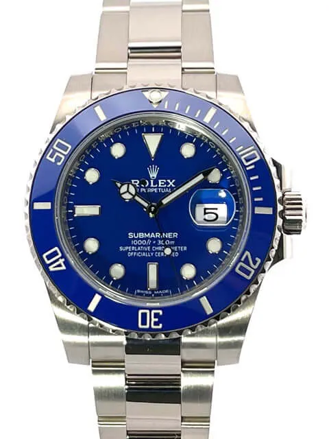 Rolex Submariner Date Weißgold 116619LB ungetragen aus 2020