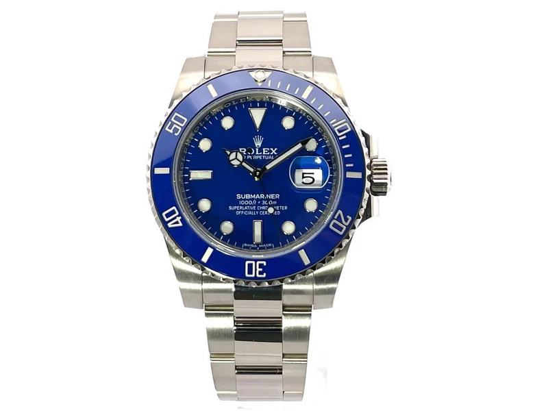 Rolex Submariner Date Weißgold 116619LB ungetragen aus 2020