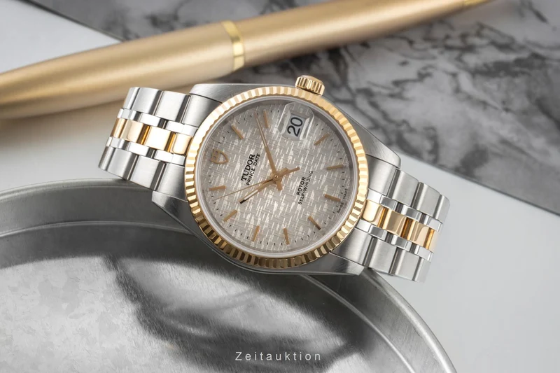 Tudor Prince Date steel / gold automatic men's watch 74033 [2601567]
