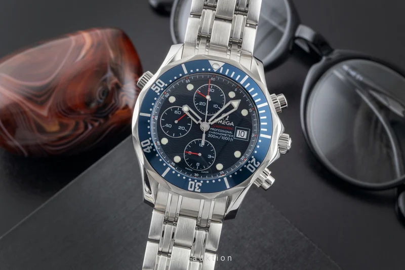 Omega Seamaster chronograph steel automatic men's watch 2225.80.00 [2601554]