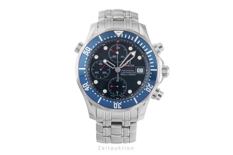 Omega Seamaster chronograph steel automatic men's watch 2225.80.00 [2601554]