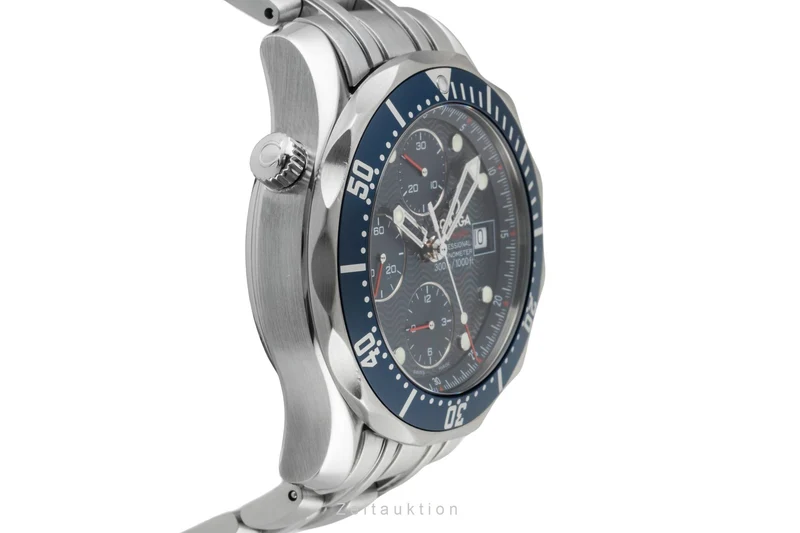 Omega Seamaster chronograph steel automatic men's watch 2225.80.00 [2601554]