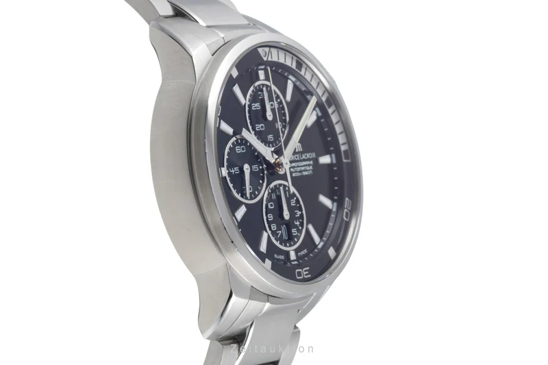Maurice Lacroix Pontos chronograph steel automatic men's watch PT 6008-SS002-330 [2601284]