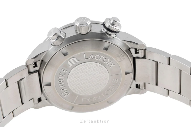 Maurice Lacroix Pontos chronograph steel automatic men's watch PT 6008-SS002-330 [2601284]