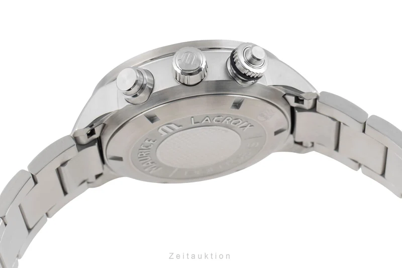 Maurice Lacroix Pontos chronograph steel automatic men's watch PT 6008-SS002-330 [2601284]
