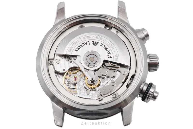 Maurice Lacroix Pontos chronograph steel automatic men's watch PT 6008-SS002-330 [2601284]