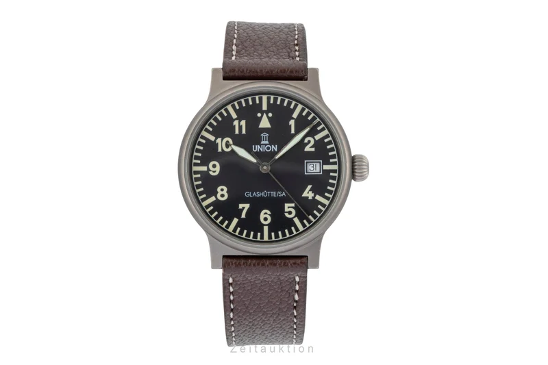 Union Glashütte Fliegeruhr titanium automatic men's watch [2601530]