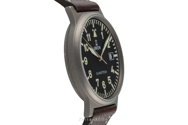 Union Glashütte Fliegeruhr titanium automatic men's watch [2601530]