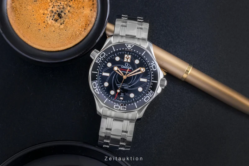 Omega Seamaster steel automatic men's watch 210.22.42.20.01.004 Limited [2600199]