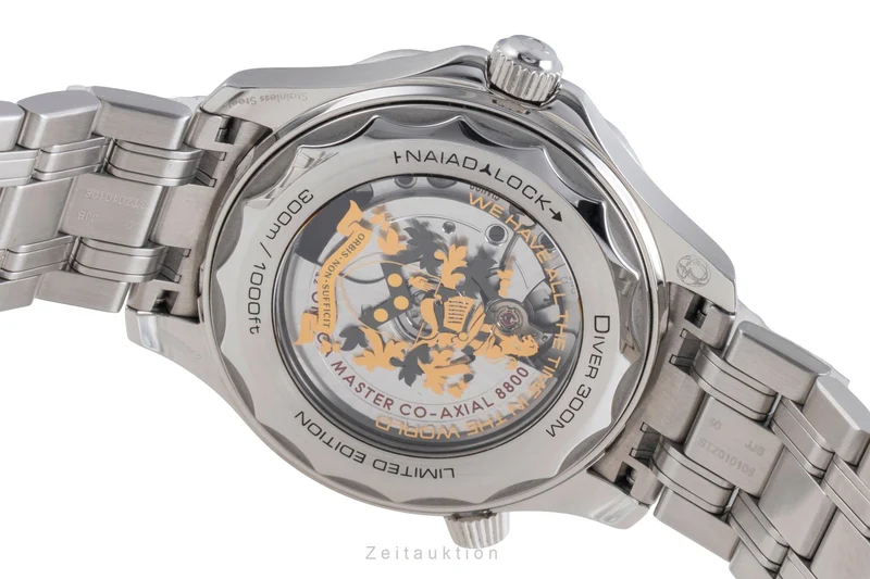 Omega Seamaster steel automatic men's watch 210.22.42.20.01.004 Limited [2600199]