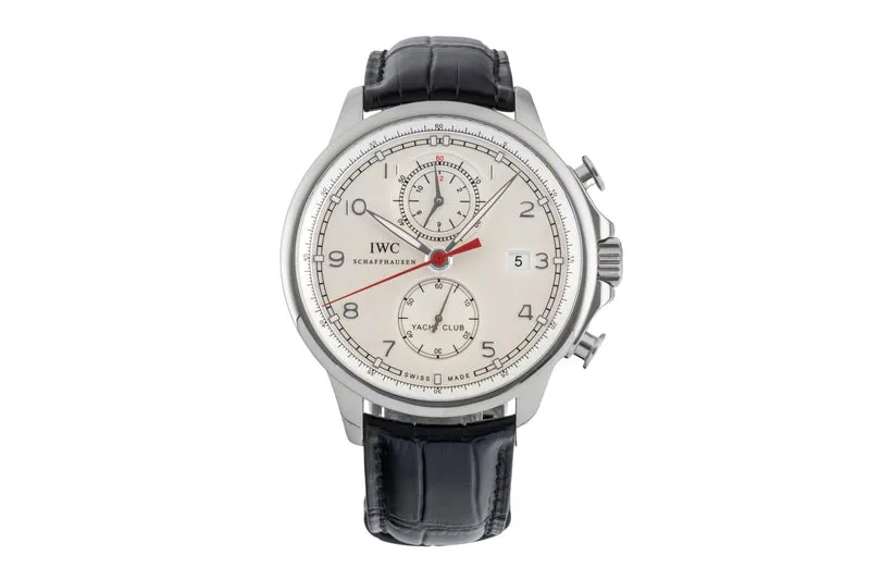 IWC Yachtclub chronograph steel automatic men's watch IW390206 LP: 12900EUR [2503102]