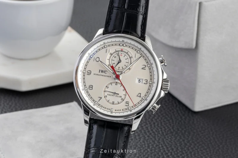 IWC Yachtclub chronograph steel automatic men's watch IW390206 LP: 12900EUR [2503102]