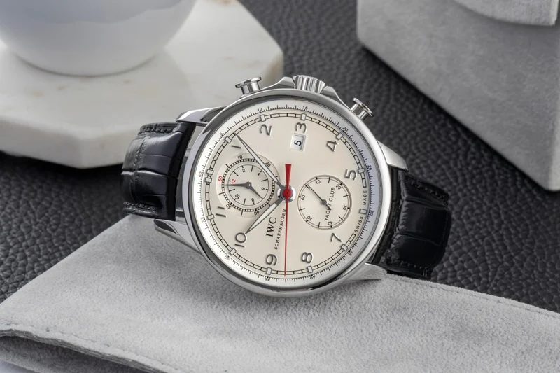 IWC Yachtclub chronograph steel automatic men's watch IW390206 LP: 12900EUR [2503102]