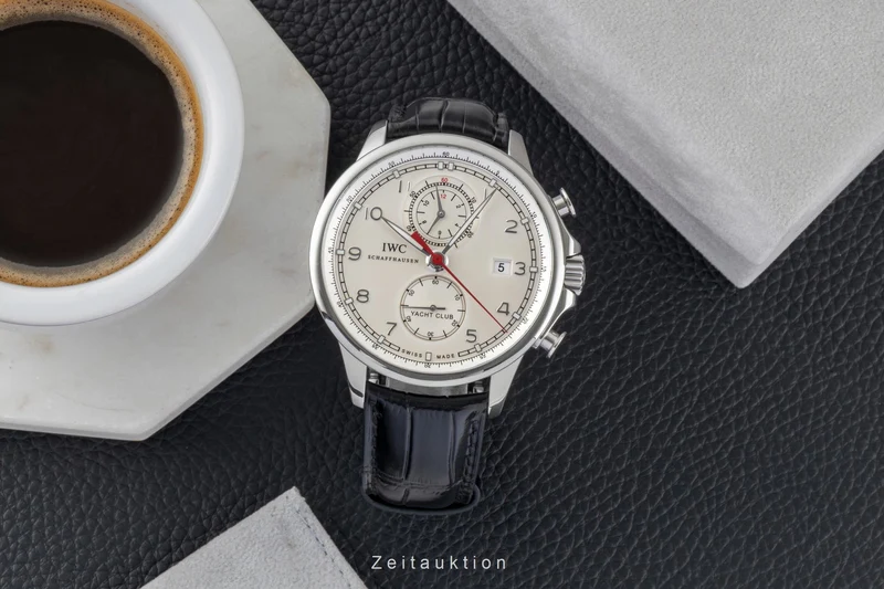 IWC Yachtclub chronograph steel automatic men's watch IW390206 LP: 12900EUR [2503102]