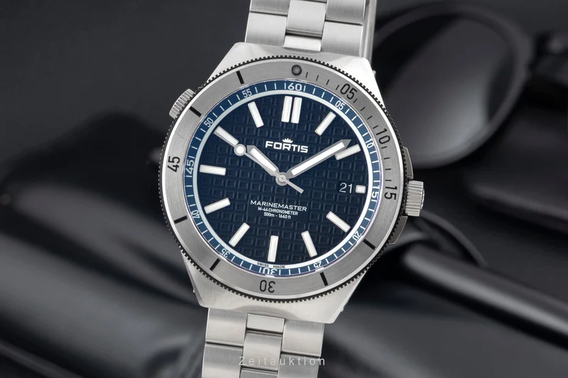 Fortis Marinemaster steel automatic men's watch F8120022 [2601614]