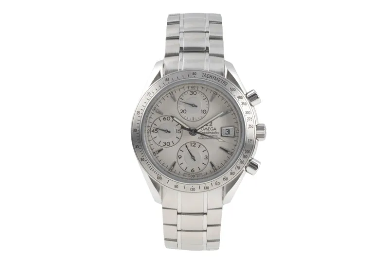 Omega Speedmaster Date chronograph steel automatic men's watch 3211.30.00 LP: 6100EUR [2601503]