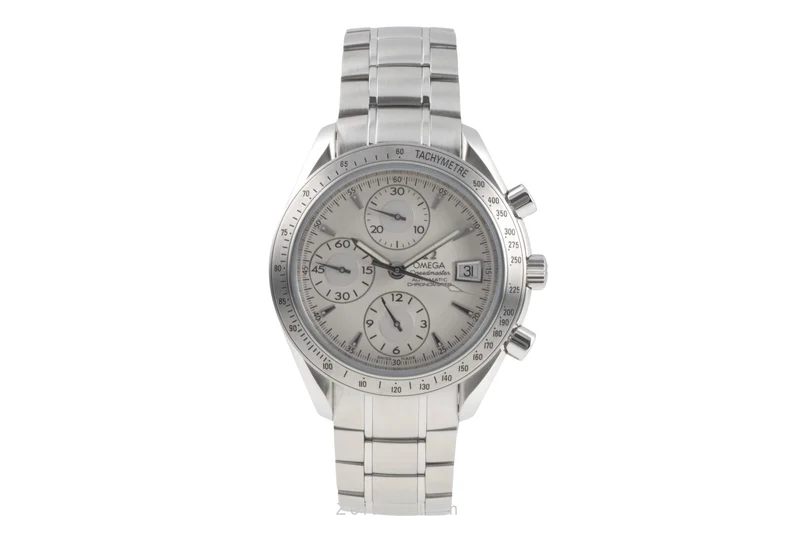 Omega Speedmaster Date chronograph steel automatic men's watch 3211.30.00 LP: 6100EUR [2601503]