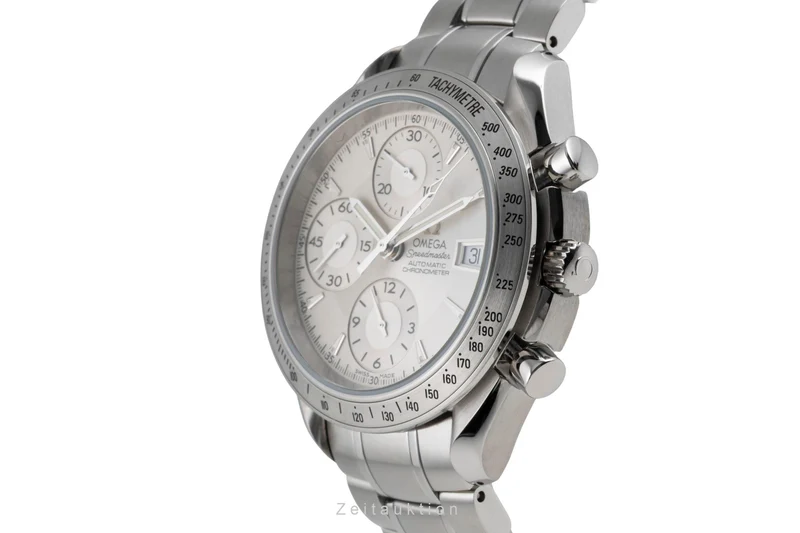 Omega Speedmaster Date chronograph steel automatic men's watch 3211.30.00 LP: 6100EUR [2601503]