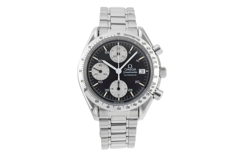 Omega Speedmaster chronograph steel automatic men's watch 3511.50.00 LP: 6100EUR [2601213]