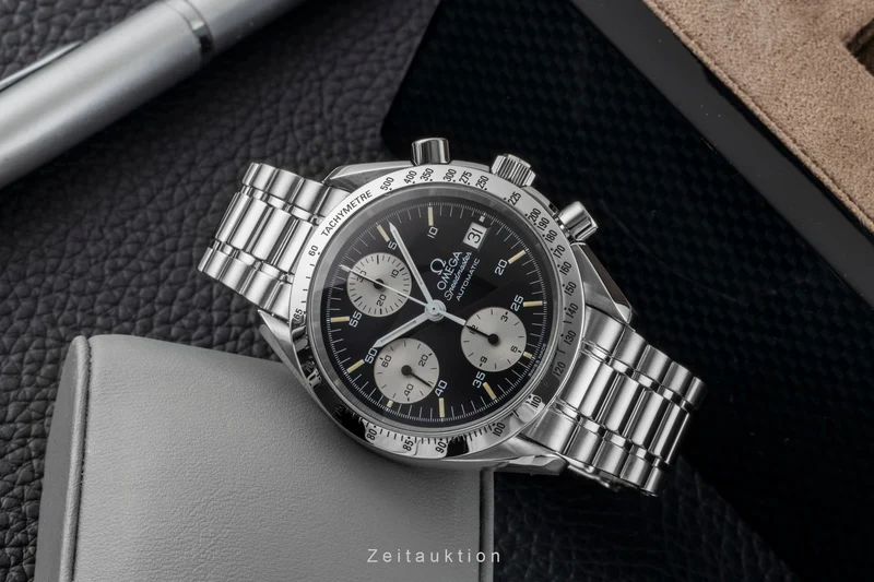 Omega Speedmaster chronograph steel automatic men's watch 3511.50.00 LP: 6100EUR [2601213]