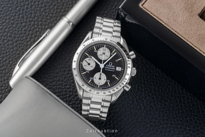 Omega Speedmaster chronograph steel automatic men's watch 3511.50.00 LP: 6100EUR [2601213]