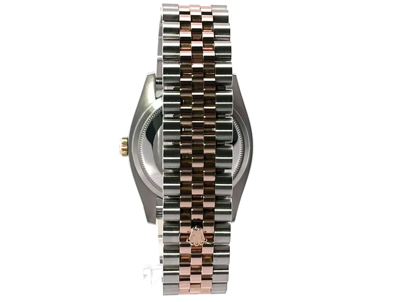 Rolex Datejust 36 116231 Pink Römisch Jubile-Band aus 2017