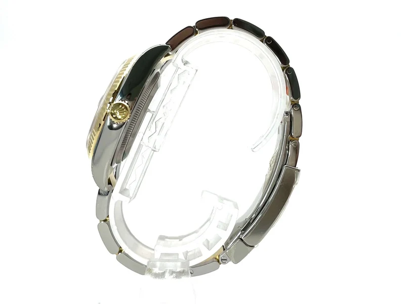 Rolex Datejust 36 Edelstahl Gelbgold 116233 Stahlfarben Diamant