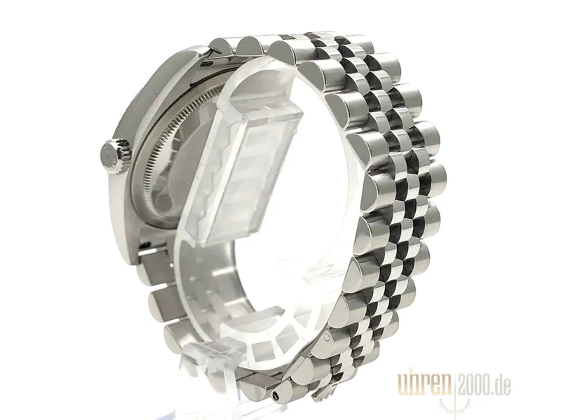 Rolex Datejust 36 116234 Silber Index Jubile-Band aus 2007