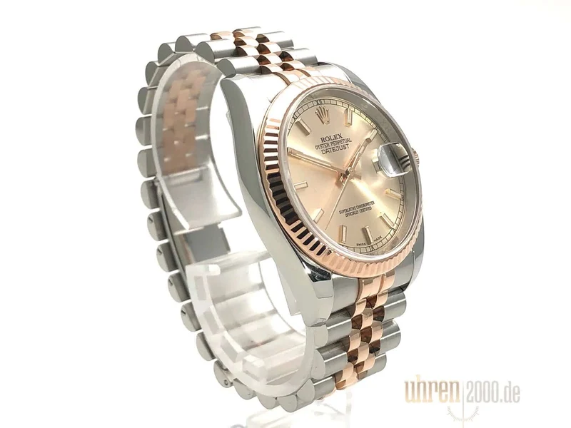 Rolex Datejust 36 116231 Pink Jubile-Band aus 2016