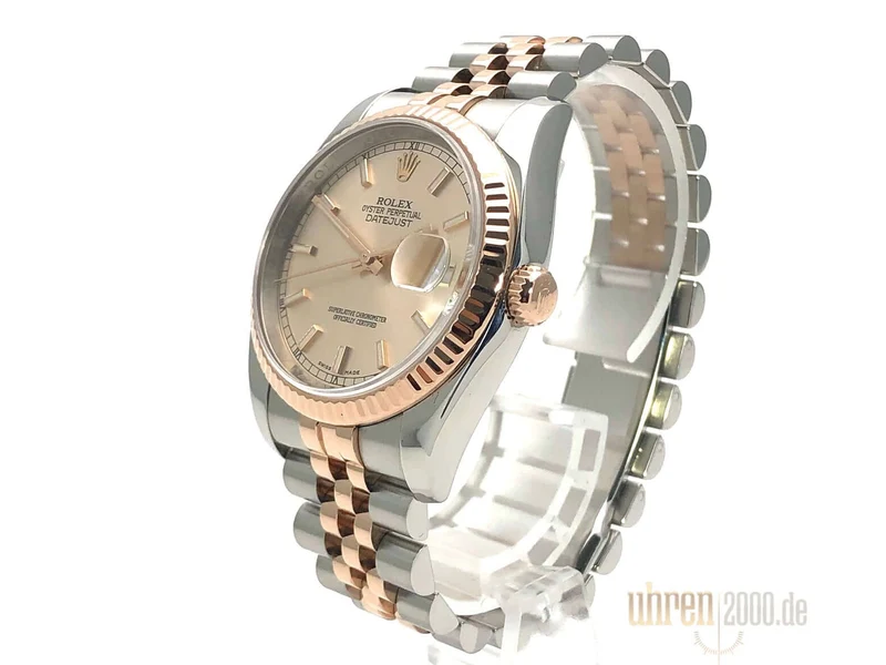 Rolex Datejust 36 116231 Pink Jubile-Band aus 2016