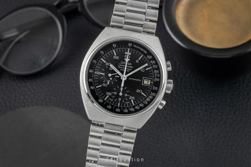Omega Speedmaster chronograph steel automatic men's watch 176.009 Vintage [2600992]