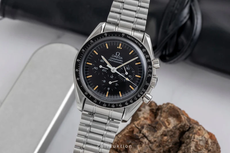 Omega Speedmaster Moonwatch chronograph steel manual winding men's watch ST145022, 3590.50.00 [2600944]