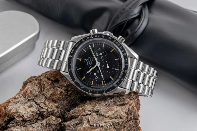 Omega Speedmaster Moonwatch chronograph steel manual winding men's watch ST145022, 3590.50.00 [2600944]
