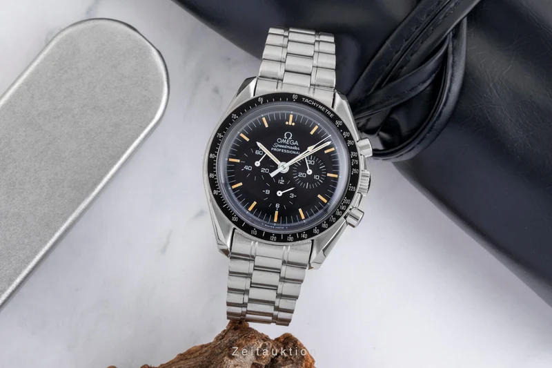 Omega Speedmaster Moonwatch chronograph steel manual winding men's watch ST145022, 3590.50.00 [2600944]