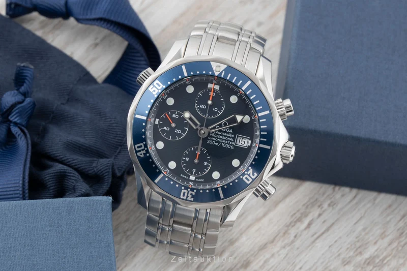 Omega Seamaster chronograph steel automatic men's watch 2599.80.00 [2600939]