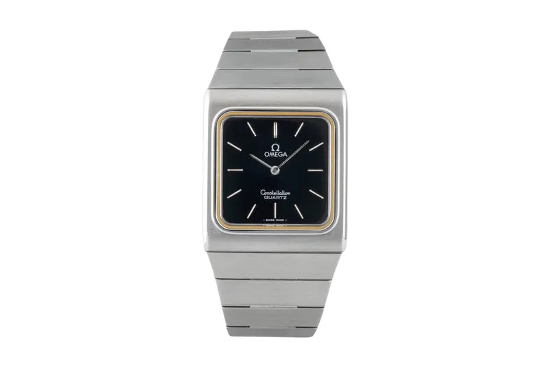 Omega Constellation steel quartz men's watch 395.0800 Vintage [2600075]